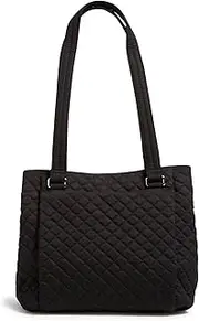 [Vera Bradley] Cotton Multi-Compartment Shoulder Satchel Purse