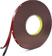 Double Sided Tape, 3M Heavy Duty Waterproof Mounting Tape VHB Foam Tape for LED Lights, Car, Home, Office Decor (1cm x 33m/0.4in x 108ft)