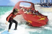 Jet Boat Ride and Surf Lesson Adult - Surfers Paradise