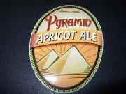 PYRAMID Apricot Ale STICKER decal craft beer brewery brewing