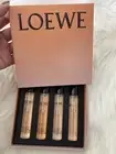 Brand New Loewe Perfume Gift Set 15mlx4 001/Aire/Solo Ella/Pink Mangolia