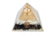 Crystal Wonderland Black Tourmaline Orgonite Merkabah Selenite Pyramid