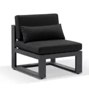 Santorini Single Modular Outdoor Aluminium Lounge