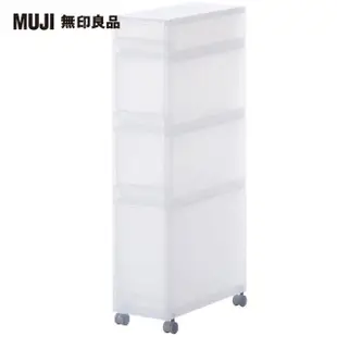 【MUJI 無印良品】PP附輪收納箱/2號