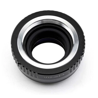 Lens Adapter Focal Reducer Speedbooster for M42 Screw Lens to Micro M4/3 Camera