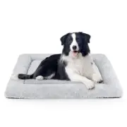 Dog Bed Mat Soft Crate Pad Washable Anti-Slip Mattress for Large Medium Small...