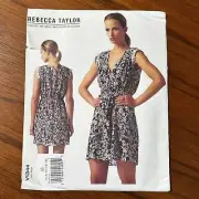 UNCUT Vogue Pattern 1344 Size 6-14 Rebecca Taylor Dress