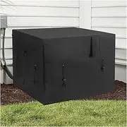 Pool Accessories Swimming Pool Heat Pump Cover Swimming Pool Black Outside Units Cover Rain Snow Universal Cover Hot Tub Cover