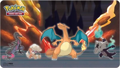 Ultra Pro Pokemon TCG Scorching Summit Charizard Playmat or Oversize Mouse Pad