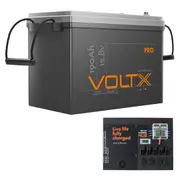VoltX 12V 190Ah Lithium Battery + Switch Panel ON-OFF Control Box (Connect 17 Devices)