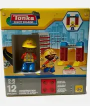 TONKA Mighty Builders Construction Figure Building Block Playset Kids Boys ~New+