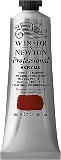 Winsor & Newton Professional Acrylic Colour 60 ml Tube, Perylene Maroon (507) (Series 4)