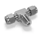 3/4 x 3/4 Tube x 3/4 MNPT 316ss Male Branch Tee Fitting Ham-Let 772LSS3/4X3/4