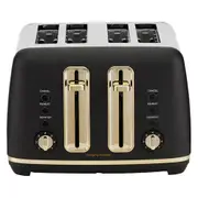 Morphy Richards Ascend 4 Slice Toaster (Gold/Black)
