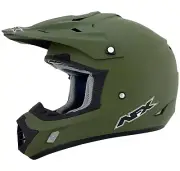 AFX FX-17 Flat Olive Drab MX Offroad Helmet Olive/Green
