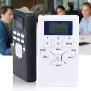 Portable Digital FM AM Radio Mini Pocket Walkman Receiver Stereo w/ Earphone