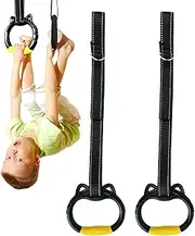 Rings for Gymnastics Bar Kids - Strength Training Rings,Home Kids Gymnastic Rings Pull Up Rings for Children Stretching Exercise