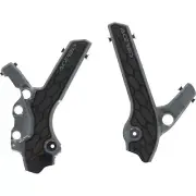 Acerbis X-Grip Frame Guards - Gray/Black - DR-Z 400S/E/SM 2983341019