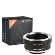 K&F Concept Lens Mount Adapter for LEICA R Lens to Canon EOS M1 M3 M5 Camera