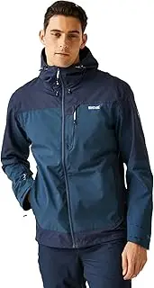 [REGATTA] Mens Highton IV Stretch Waterproof Jacket (UK Size: L) (Moonlight Denim/Navy)