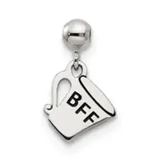 Sterling Silver Mio Memento Enamel Dangle Cup Charm