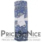 Pottery Barn Tamara Block Print Cornflower Blue Tablecloth - 70x126" MSRP $129