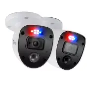 Swann Security 1080p Full Enforcer Bullet Analogue Camera - 2 Pack White
