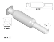 Catalytic Converter for 1986-1987 Jeep Comanche 2.5L L4 GAS OHV