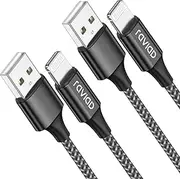RAVIAD iPhone Charger Cable Lightning Cable 2Pack 1M iPhone Charger Nylon Braided Fast iPhone Charging Cable Lead for iPhone 11 Pro Max XR XS X 8 Plus 7 Plus 6s Plus 6 Plus 5s 5 SE 2020