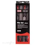 Toledo File Set Bastard - 4 Piece, 300mm - TFR3001