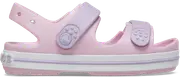 Crocs Toddler Crocband™ Cruiser Sandal; Ballerina / Lavender, C10