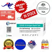 Up to 50 Clungene Rapid Antigen Self Test Kit Nasal 5 PK COVID-19 [04/2026 exp]