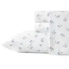 Sheets Cotton Percale Bedding Set Crisp Cool Home Decor Blue Sketchy Ditsy 4pcs