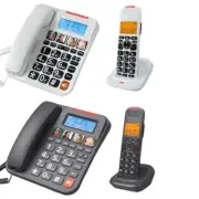 Corded Telephone with Speakerphone and Hearings Aid Compatibility GAPs Protocol