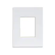 Nicola Spring 8" x 10" for 4" x 6" Picture Photo Mount - White