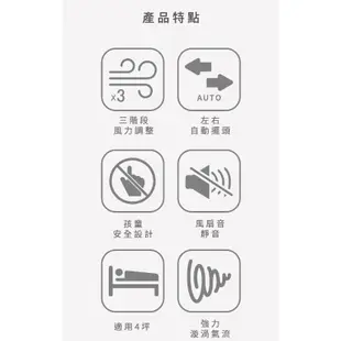 台灣公司貨 IRIS PCF-HD15W 6吋空氣循環扇-空氣對流靜音循環風扇 HD15