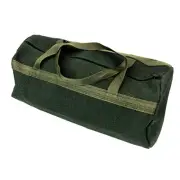 Heavy Duty Canvas Hand Tool Storage Carry Bag Portable Metal Toolkit Organizer