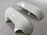 Front Headlight Delete Covers Weight Reduction (Fits BMW E46 PreFaceLift Coupe)