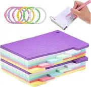 KICHOUSE Flashcards Ruling Sheets Note Cards Binder Cards for Professionals Random