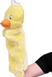 Animal Hand Puppets,Animal Puppets Plush Toy - Safe Interactive Play Doll for Boredom-Busting Training and Exercise