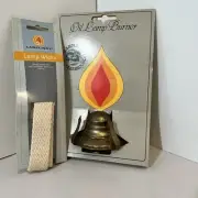 Lamplight Farms #2 Oil Lamp Burner w/ Collar & Wick & Extra Wick