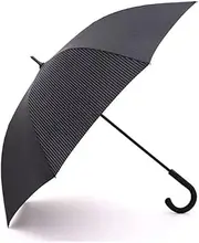 Portable Windproof Golf Umbrella Hook Handle J Stick Umbrella Automatic Open Fast Drying Cane Umbrella for Men Women Travel Camping Business