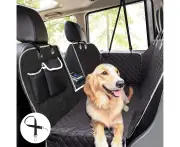 Waterproof Dog Seat Cover, Rear Seat Protector Cover with Viewing Window, Rear Seat Protector Cover for Car and SUV