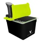Sous Vide Container with Universal Silicone Lid and Sous Vide Rack and Contai...