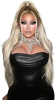 [YINSUCDS] Silicone Breastplate High Neck Fake Breasts Crossdressing Breast Forms C-G Cup for Cosplay Drag Queen