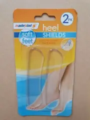 HEEL SHIELDS SOFT FEET CLOSED BACK SHOES COMFORT ADHESIVE EASY APPLY PAIR GEL UK