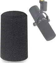 YOUSHARES SM7B Windscreen - Mic Pop Filter Foam Cover Compatible with Shure SM7B Microphone to Blocks Out Plosives by