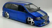 Chrysler Town & Country CAND BLUE – Jada Dub City 1:24 Scale Die-cast "MAYA"