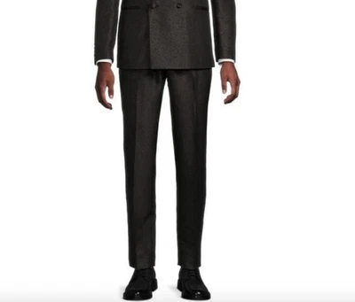 Karl Lagerfeld Modern fit Flat Front Tuxedo Suit Pants 33 X 30 NEW ASTE2LSB0009