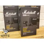 ♪ YOUR MUSIC 愉耳樂器♪現貨秒出MARSHALL MOTIF A.N.C 真無線藍牙耳機台灣公司貨保固ANC